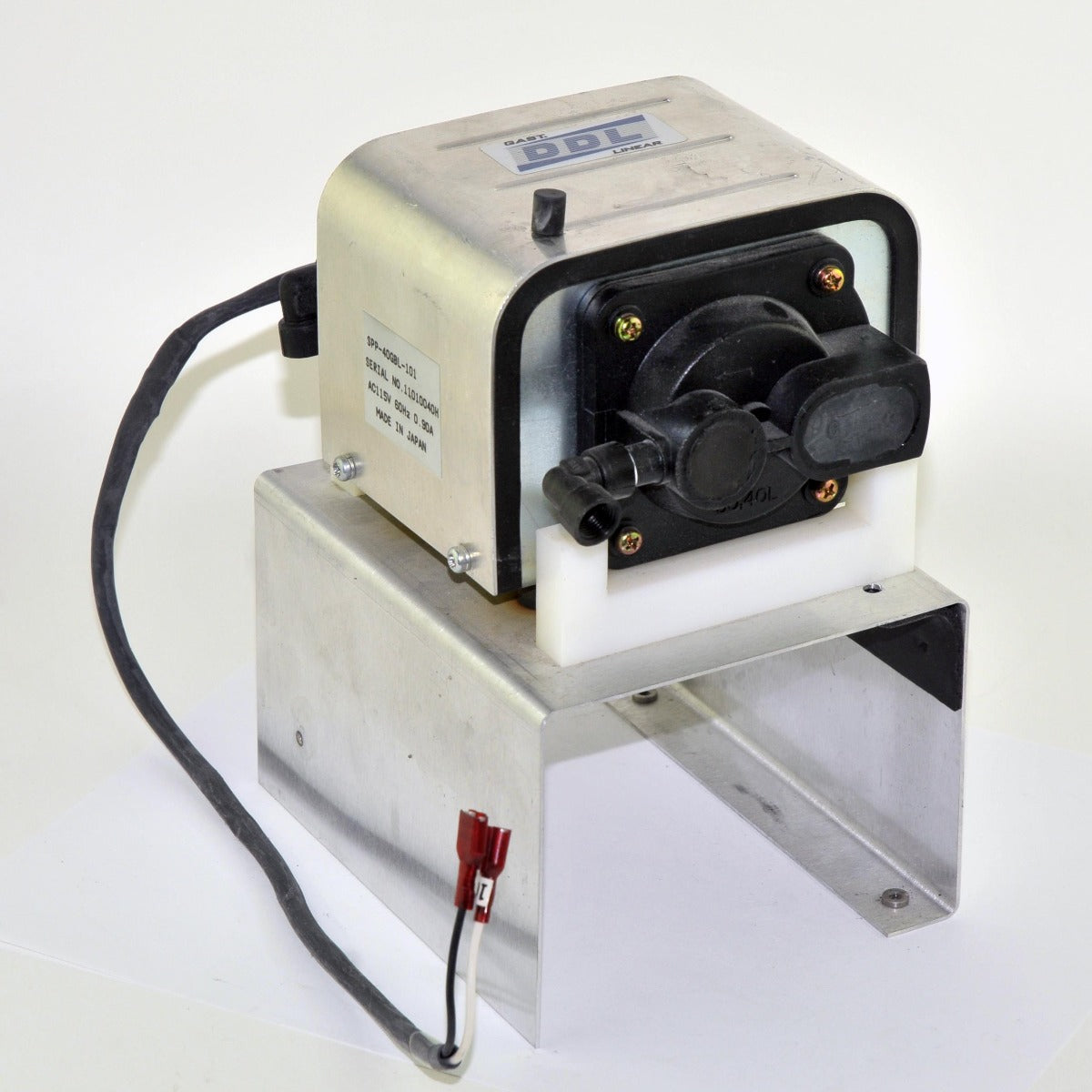 GAST DDL Linear Compressor Vacuum Pump SPP-40GBL-101 115V w/Metal Bracket PART