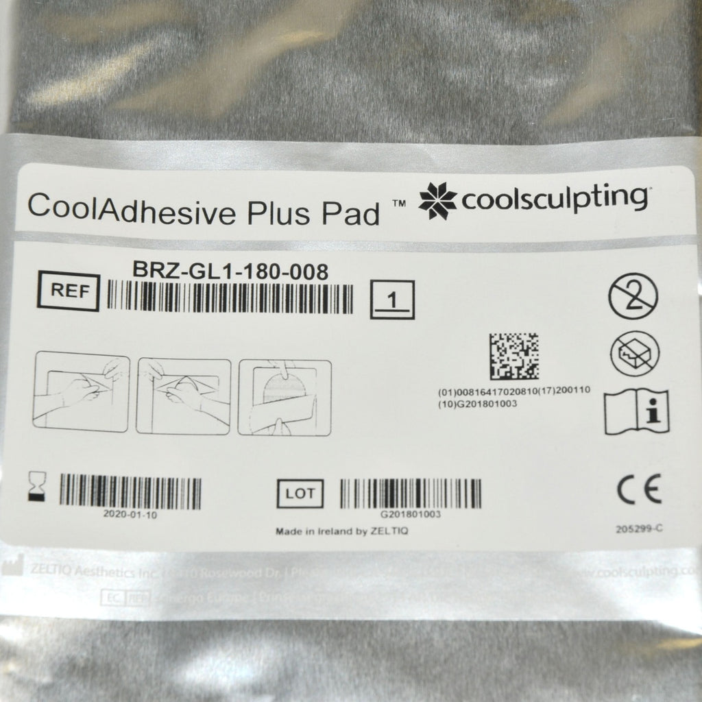 ZELTIQ CoolSculpting CoolAdhesive Plus Pad BRZ-GL1-180-008 CoolSculpt EXP 20 x16