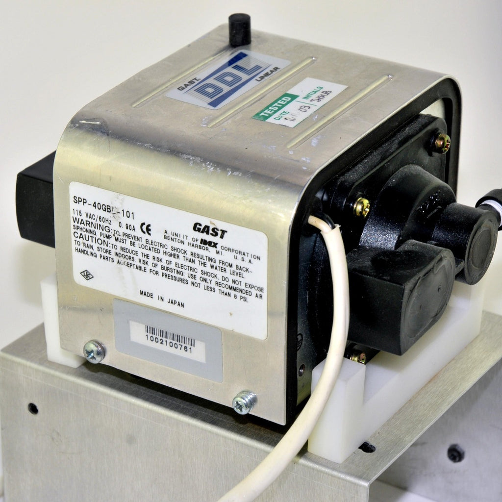 GAST DDL Linear Compressor Vacuum Pump SPP-40GBL-101 115V w/Metal Base PARTS
