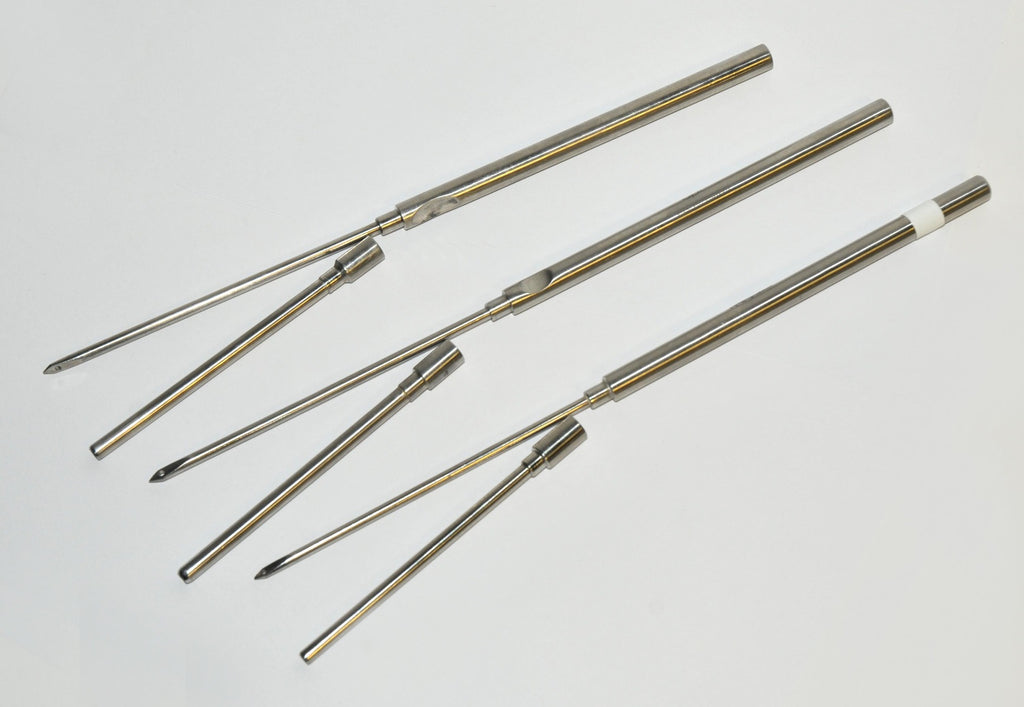 Trocars 2-Piece Slide Surgical Instrument Mixed LOT Stainless Steel x3 Pcs