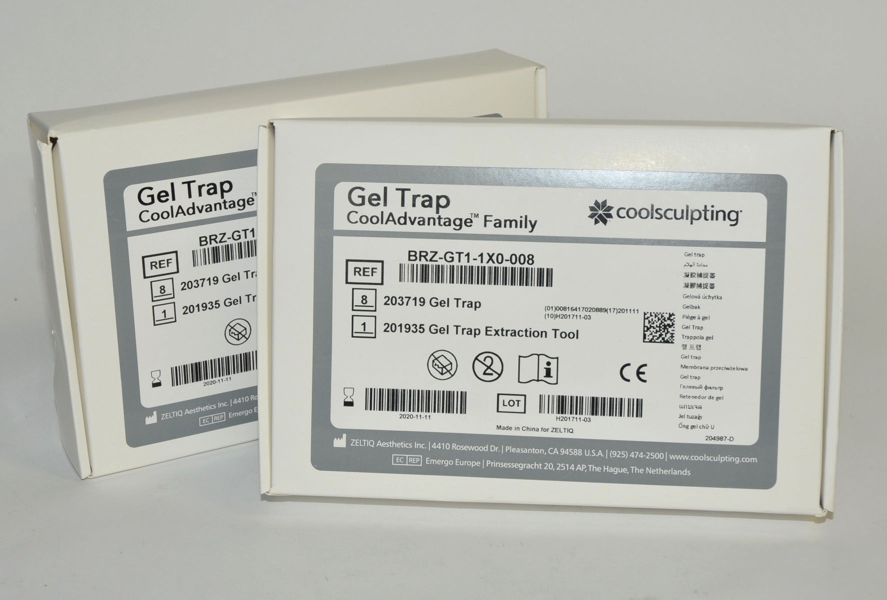 ZELTIQ CoolSculpting CoolAdvantage Gel Trap BRZ-GT1-1X0-008 204987-D x16 Pcs