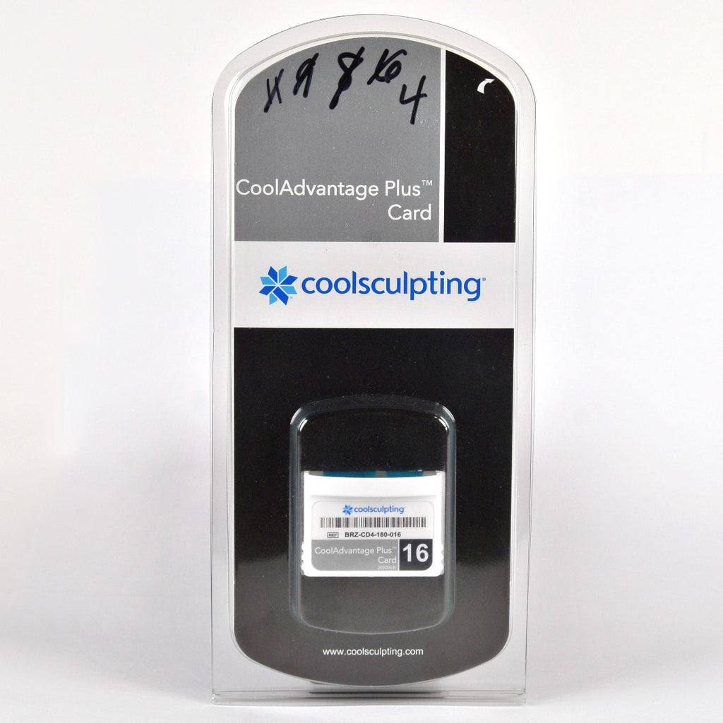 Zeltiq CoolSculpting CoolAdvantage PLUS Card BRZ-CD4-180-016 205095-B x4 Cycles