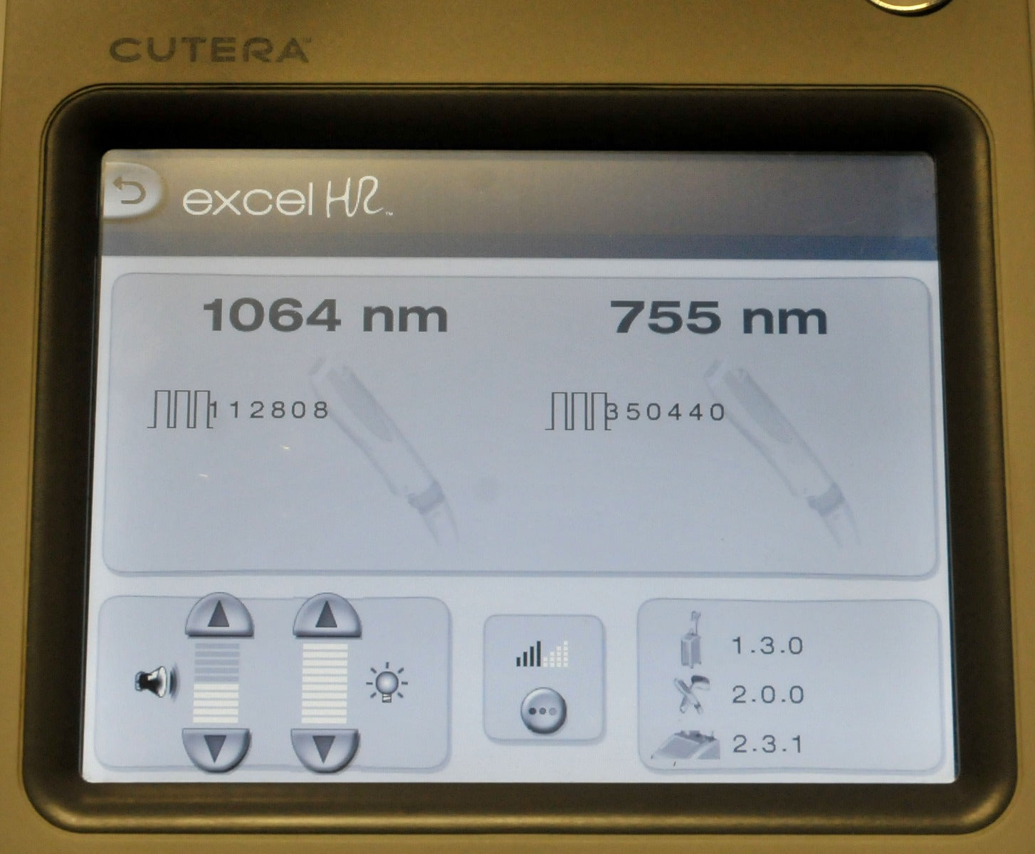 Cutera ExcelHR Laser Alexandrite Nd YAG 755 1064 Hair Removal Lesions Excel HR