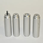 Zimmer Cryo 6 Chiller Glass Top Metal Silver Spacers Kit (Set/4) PARTS AS IS
