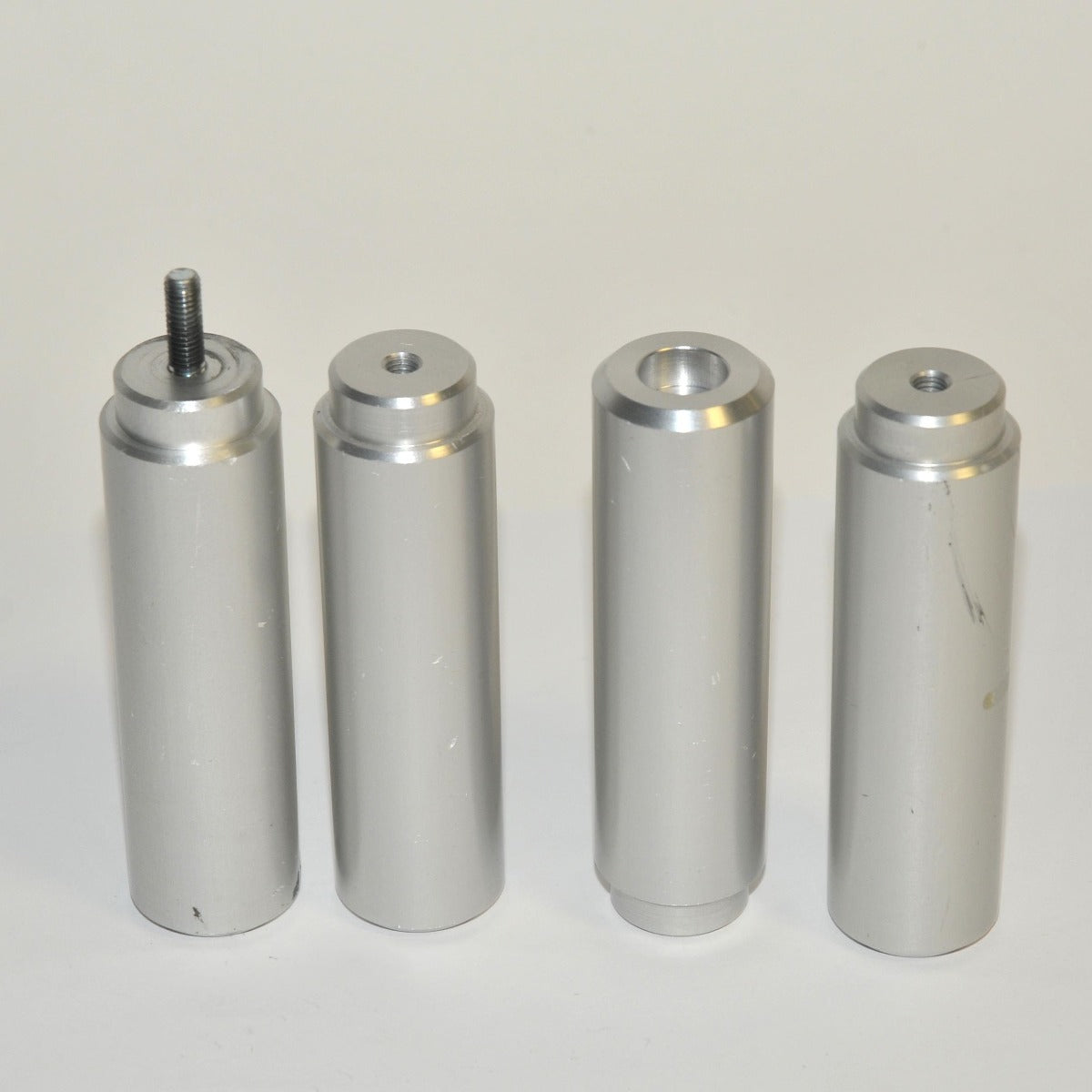 Zimmer Cryo 6 Chiller Glass Top Metal Silver Spacers Kit (Set/4) PARTS AS IS