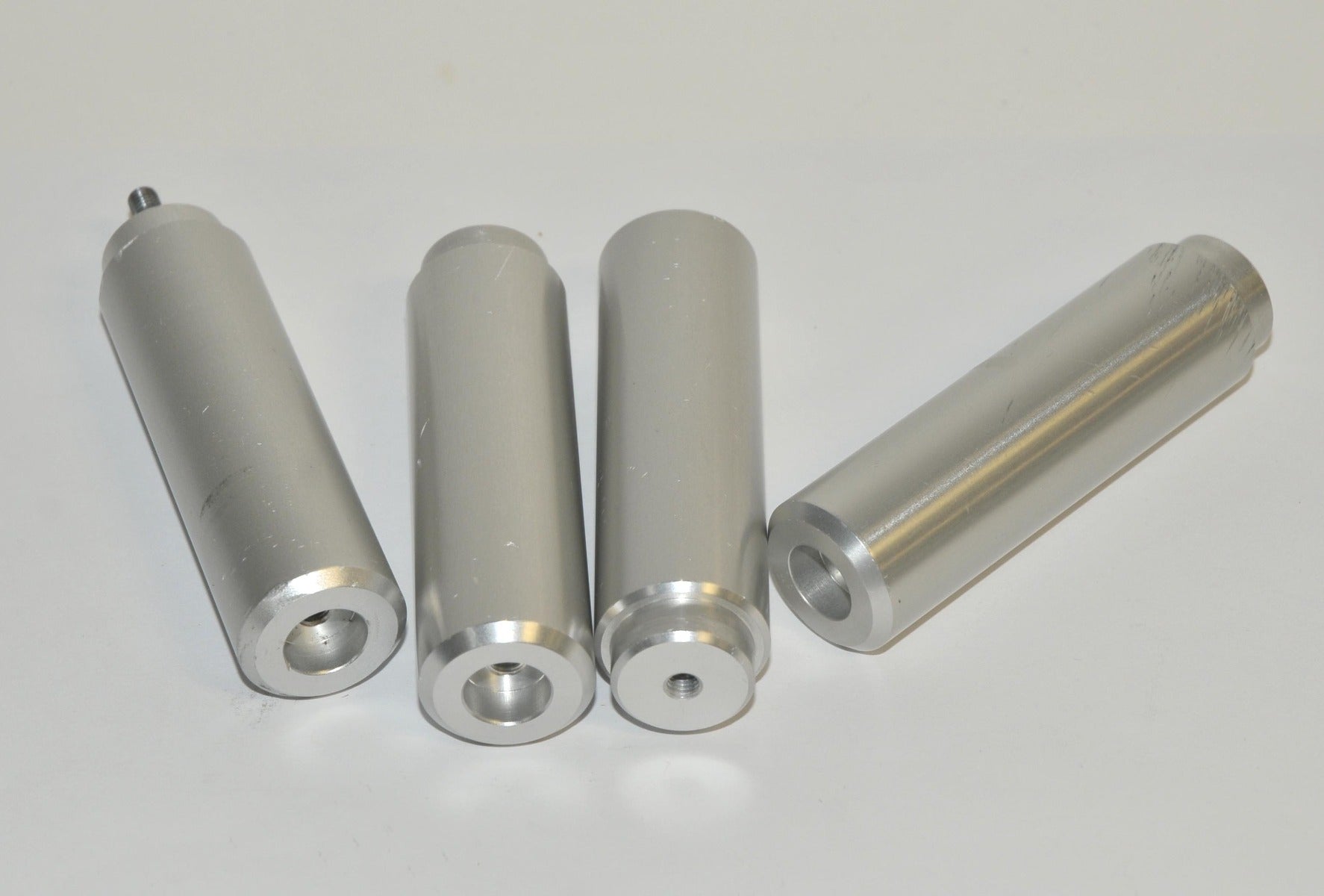 Zimmer Cryo 6 Chiller Glass Top Metal Silver Spacers Kit (Set/4) PARTS AS IS