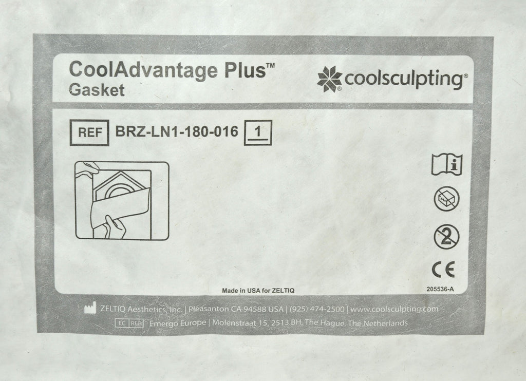ZELTIQ CoolSculpting CoolAdvantage PLUS Gasket BRZ-LN1-180-016 (x6 Pcs)