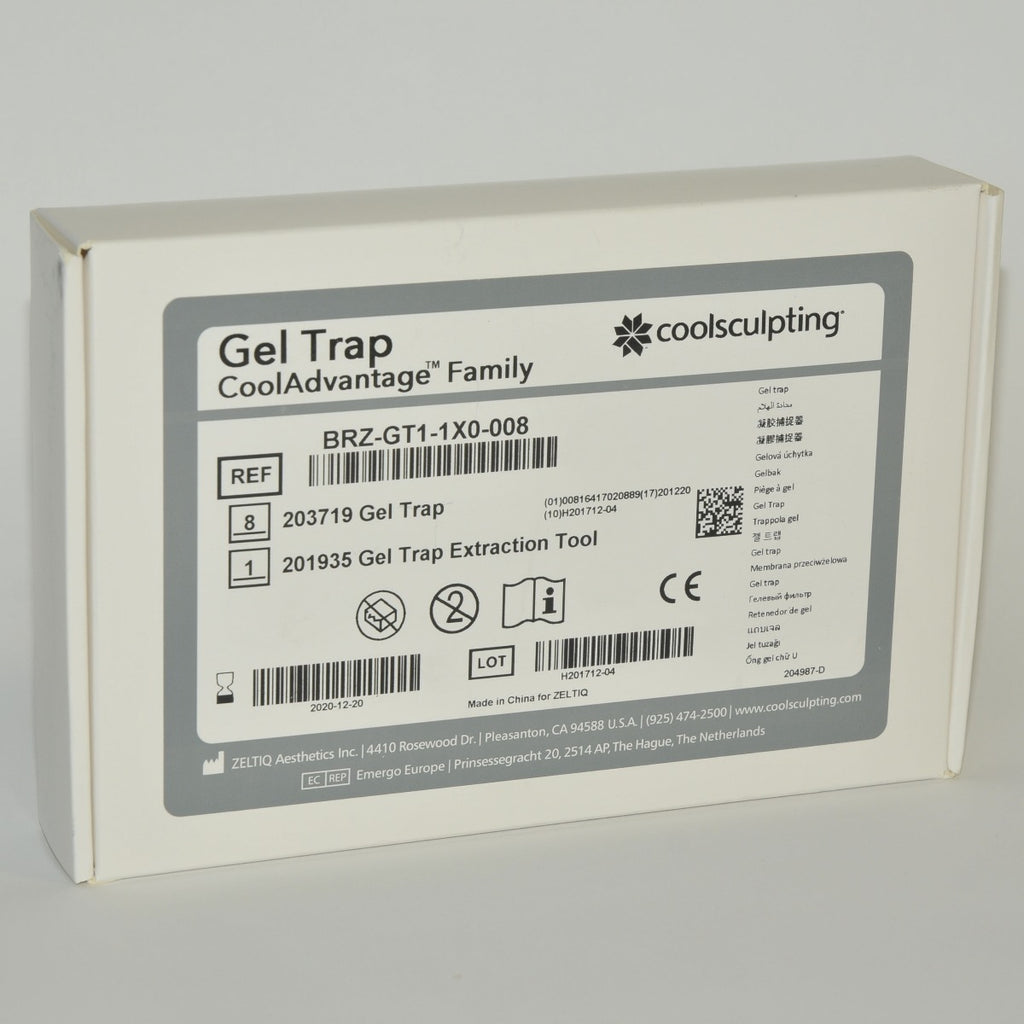 ZELTIQ CoolSculpting CoolAdvantage Gel Trap BRZ-GT1-1X0-008 204987-D x8 Pcs