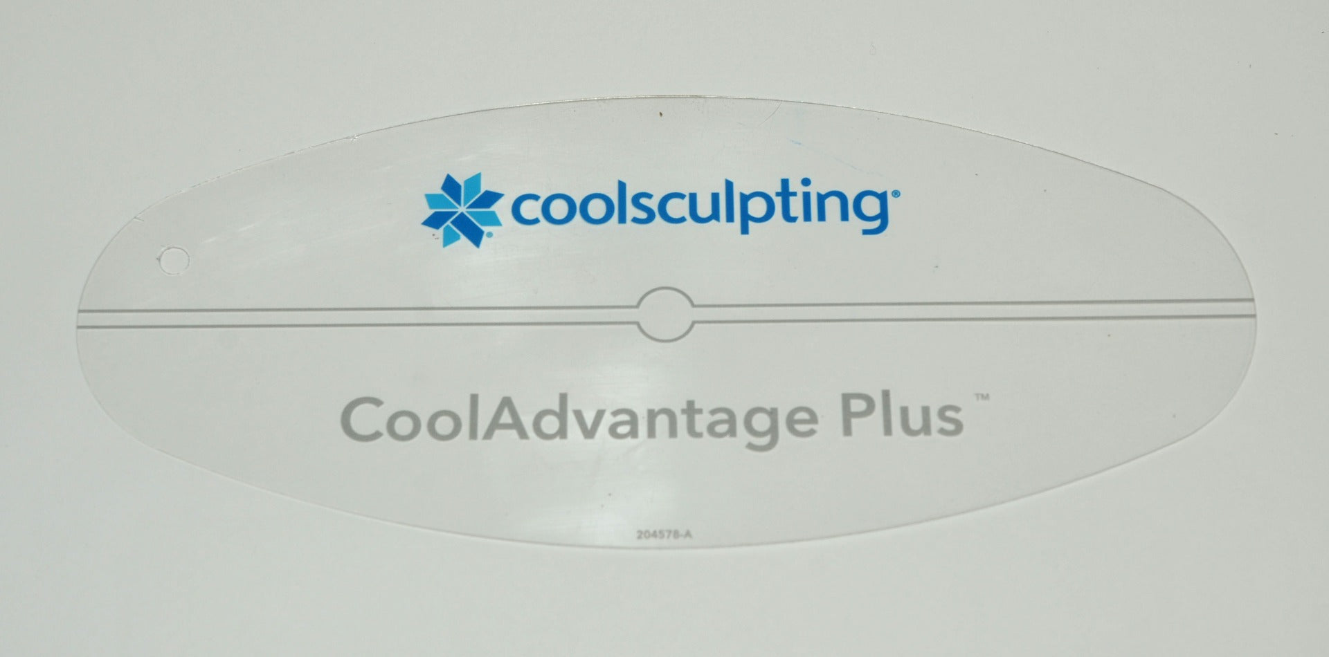 ZELTIQ CoolSculpting CoolAdvantage PLUS Clear Template 204578-A Marking Card
