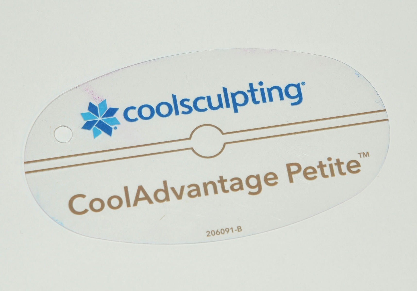 ZELTIQ CoolSculpting CoolAdvantage Petite Plastic Template 206091-B Marking Card