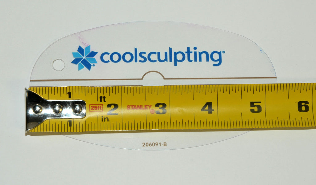 ZELTIQ CoolSculpting CoolAdvantage Petite Plastic Template 206091-B Marking Card