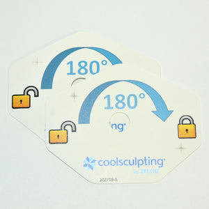 ZELTIQ CoolSculpting CoolAdvantage 180 Degree Lock Unlock Position 202718-A Set