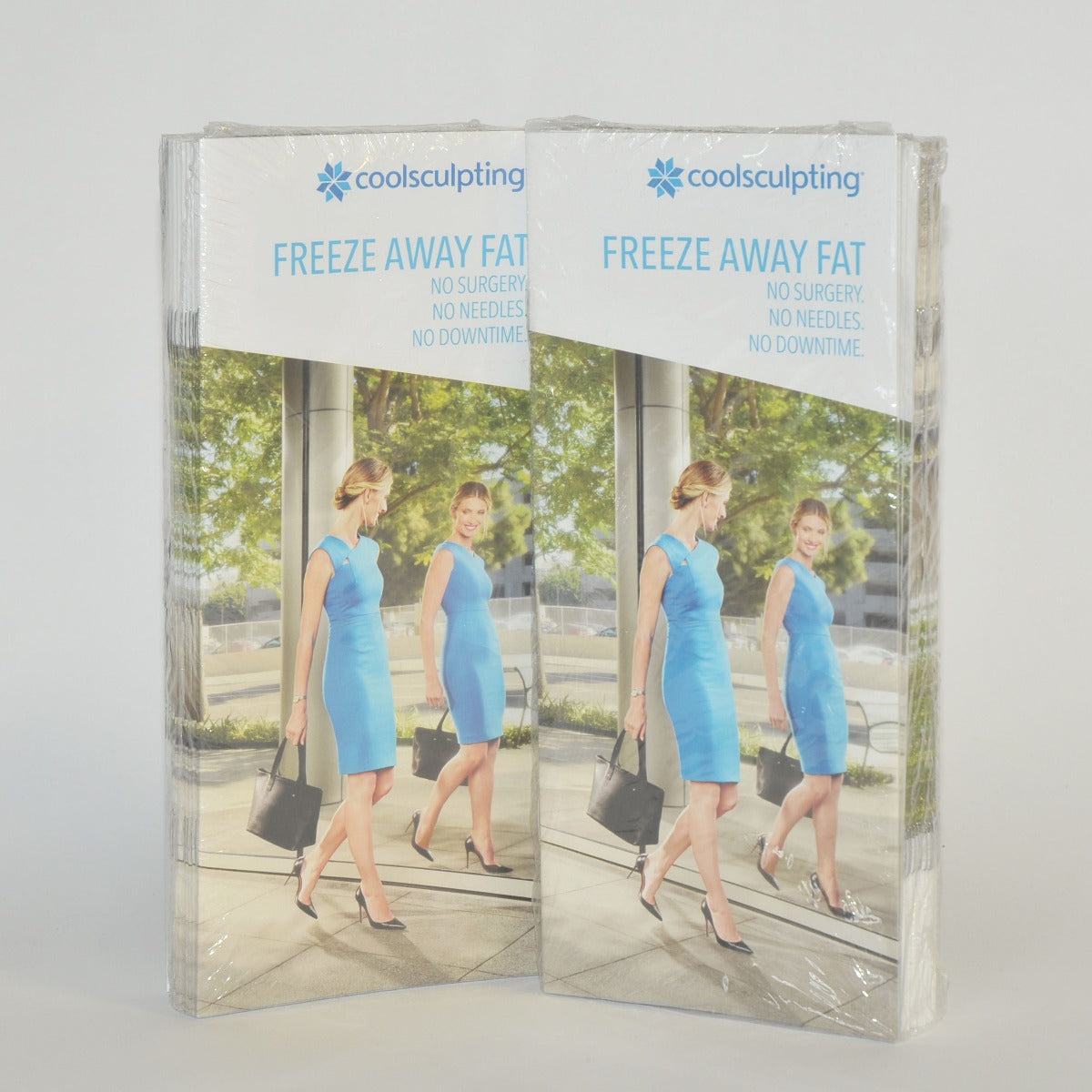 Zeltiq CoolSculpting FREEZE AWAY FAT Booklet Patient Brochure Before After x50