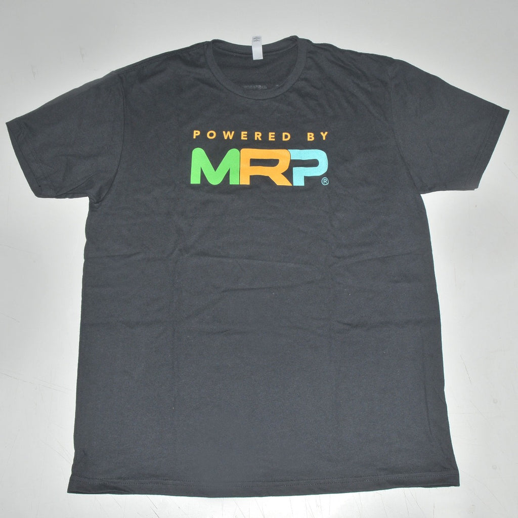BLACK Shirt Powered By MRP Size Medium NEW Short Sleeve T-Shirt Med M