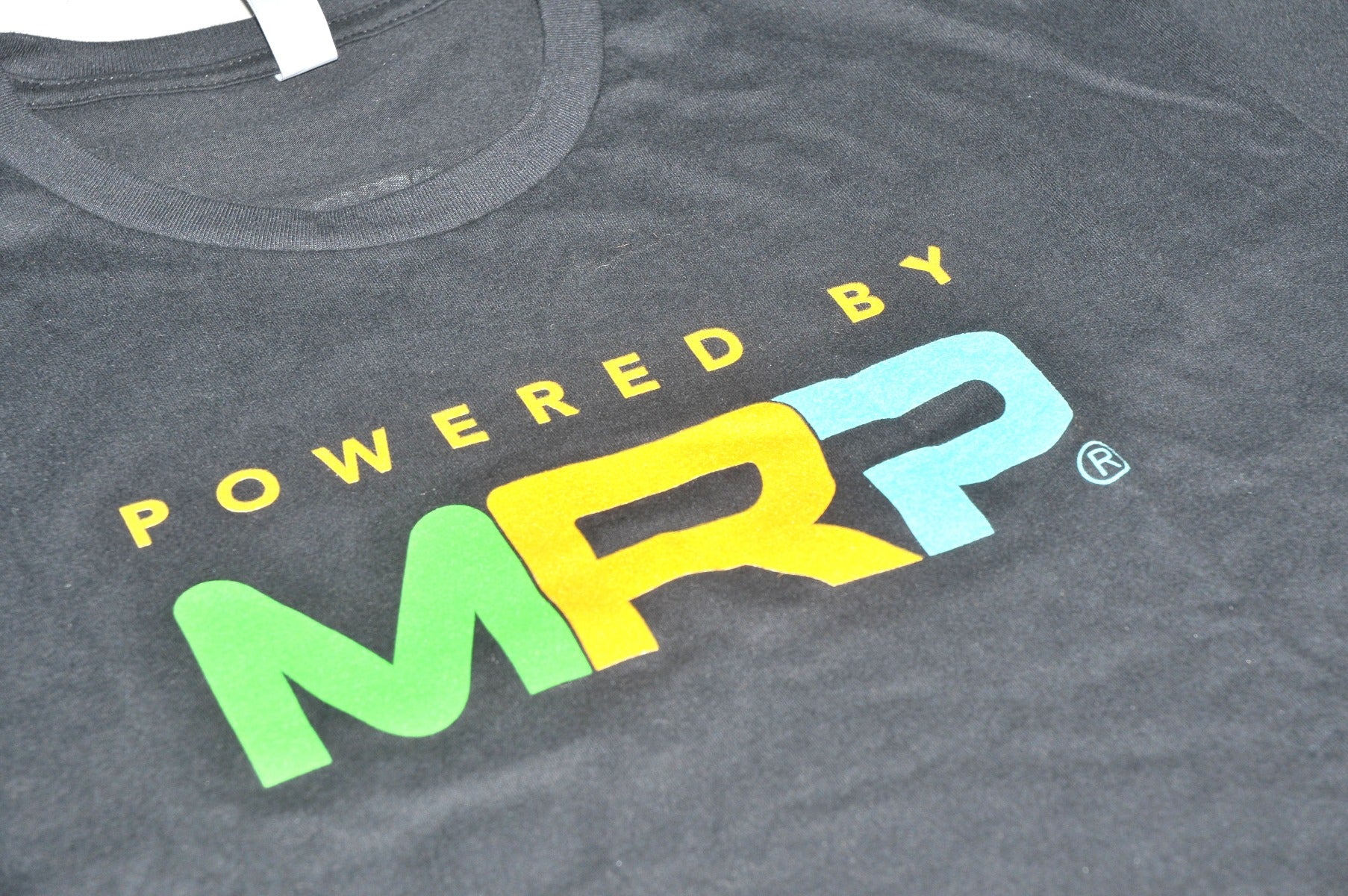 BLACK Shirt Powered By MRP Size Medium NEW Short Sleeve T-Shirt Med M