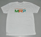 WHITE Shirt Powered By MRP Size S Small NEW Short Sleeve T-Shirt