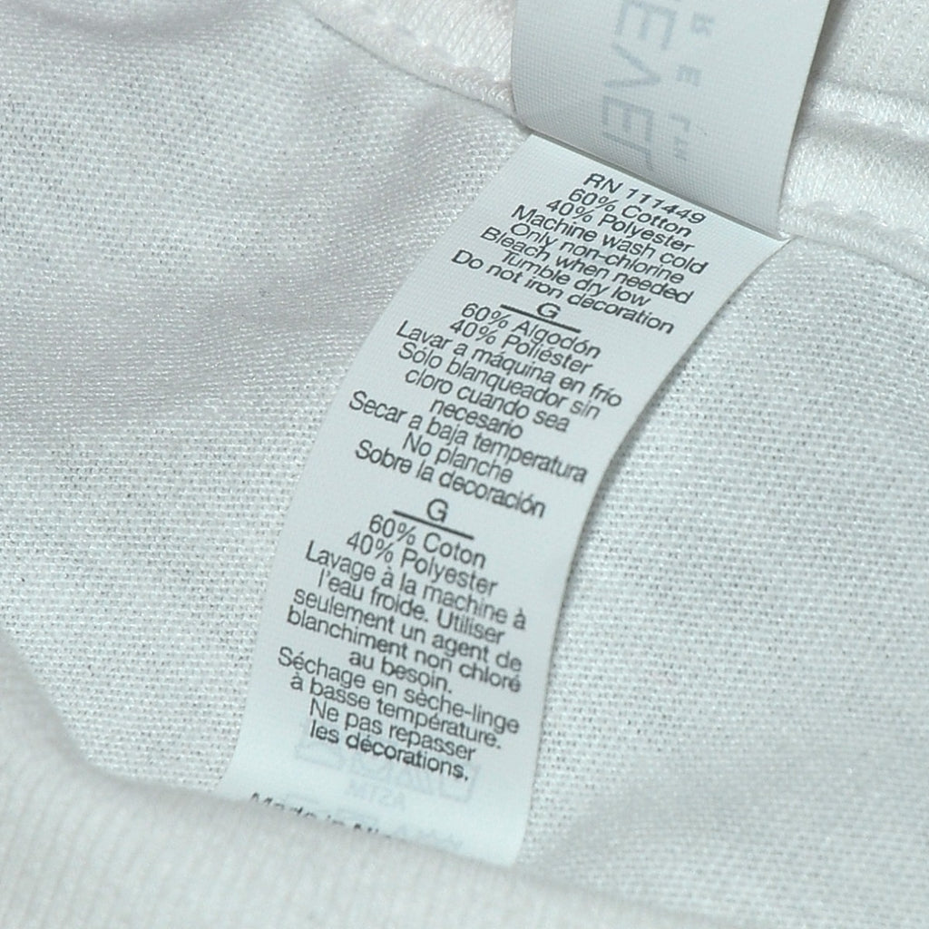 WHITE Shirt Powered By MRP Size S Small NEW Short Sleeve T-Shirt
