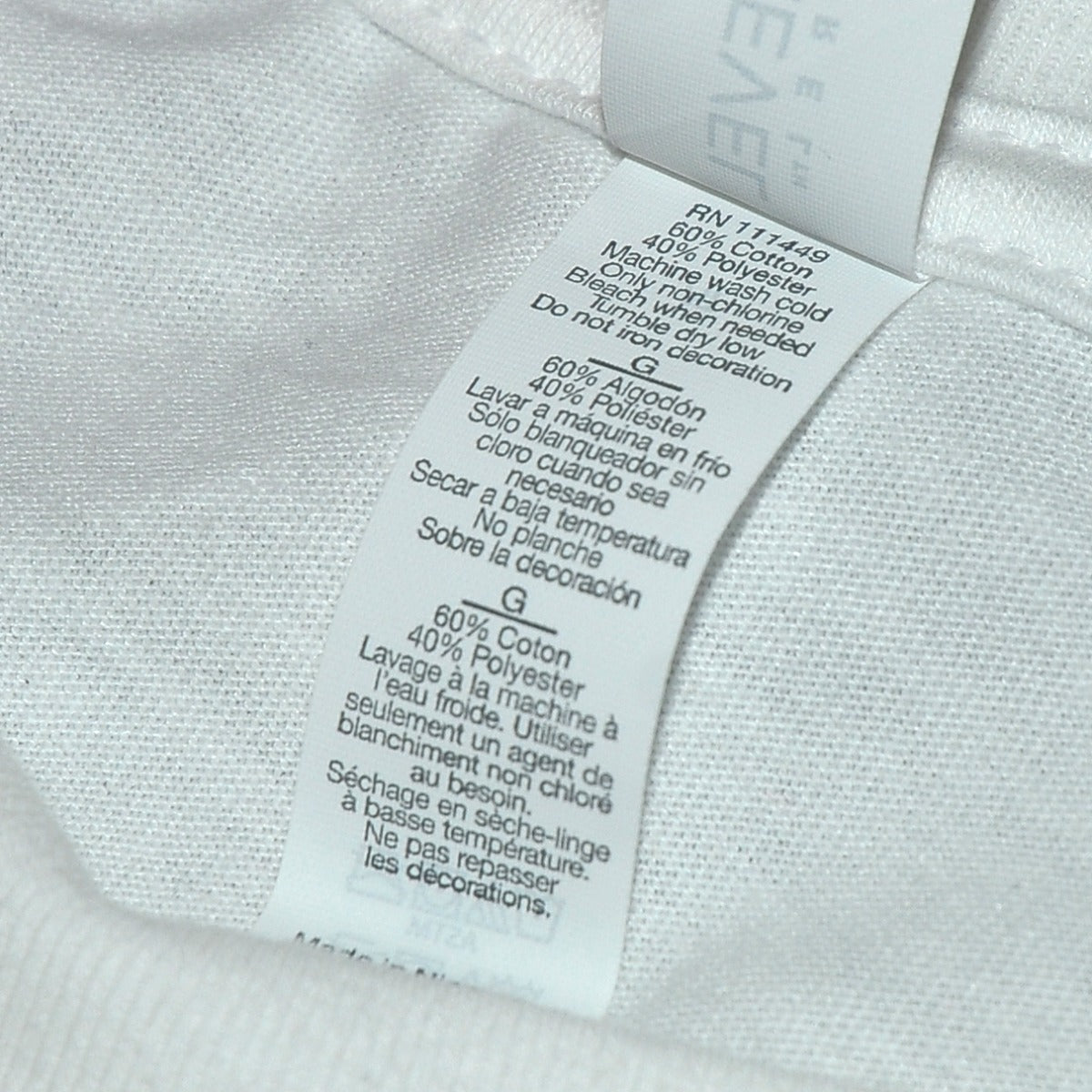 WHITE Shirt Powered By MRP Size S Small NEW Short Sleeve T-Shirt