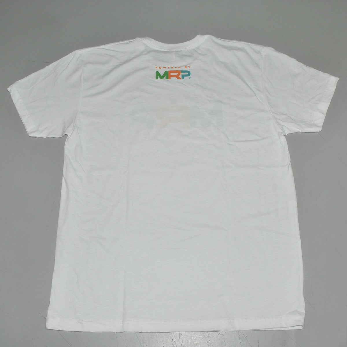WHITE Shirt Powered By MRP Size S Small NEW Short Sleeve T-Shirt