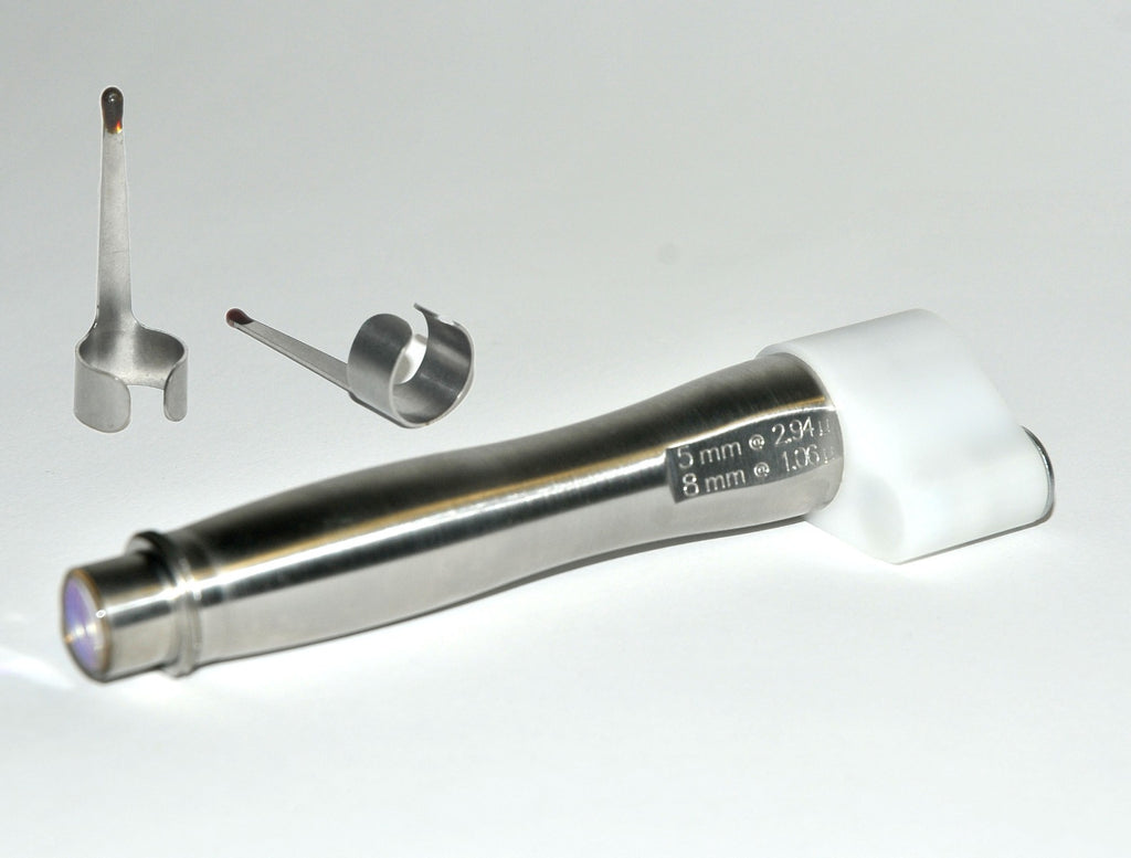 Sciton Profile Erbium Nd YAG Laser 5 mm 8 mm Handpiece Optic Optical Joule 5