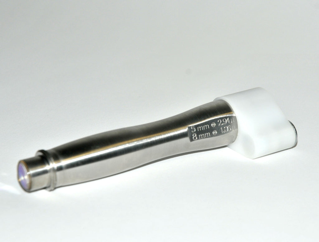 Sciton Profile Erbium Nd YAG Laser 5 mm 8 mm Handpiece Optic Optical Joule 5