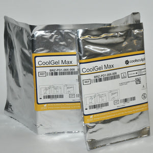 ZELTIQ CoolSculpting CoolGel Max CoolSmooth PRO BRZ-PD1-08X-008 EXP 12/20 x2Pcs