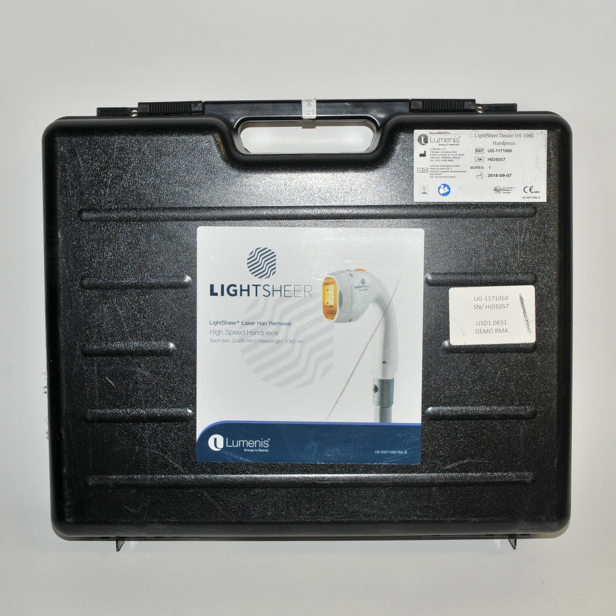 2018 Lumenis LightSheer DESIRE Handpiece HS 1060nm Laser Hair Removal