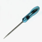 KMI Epidermis Punch Tapered Ergonomic Blue Metal Handle Pre-Cannula 9.75" K.M.I.