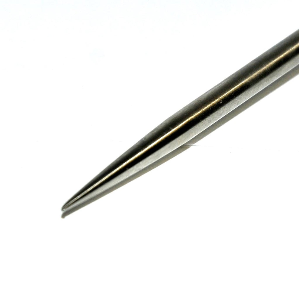 KMI Epidermis Punch Tapered Ergonomic Blue Metal Handle Pre-Cannula 9.75" K.M.I.