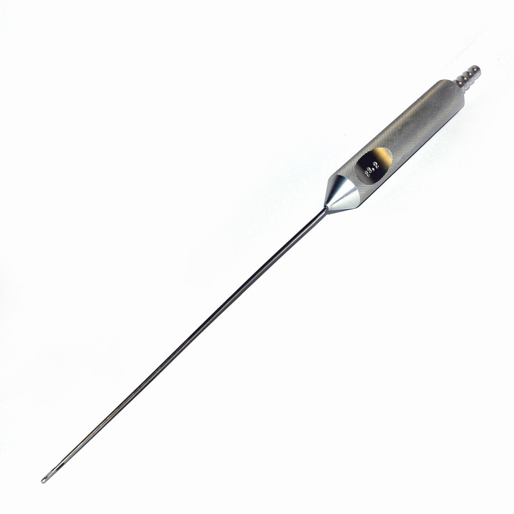 Cannula Needle Aspirator Suction Handle 6-Hole Blunt Heavy Duty Cannula 23.2