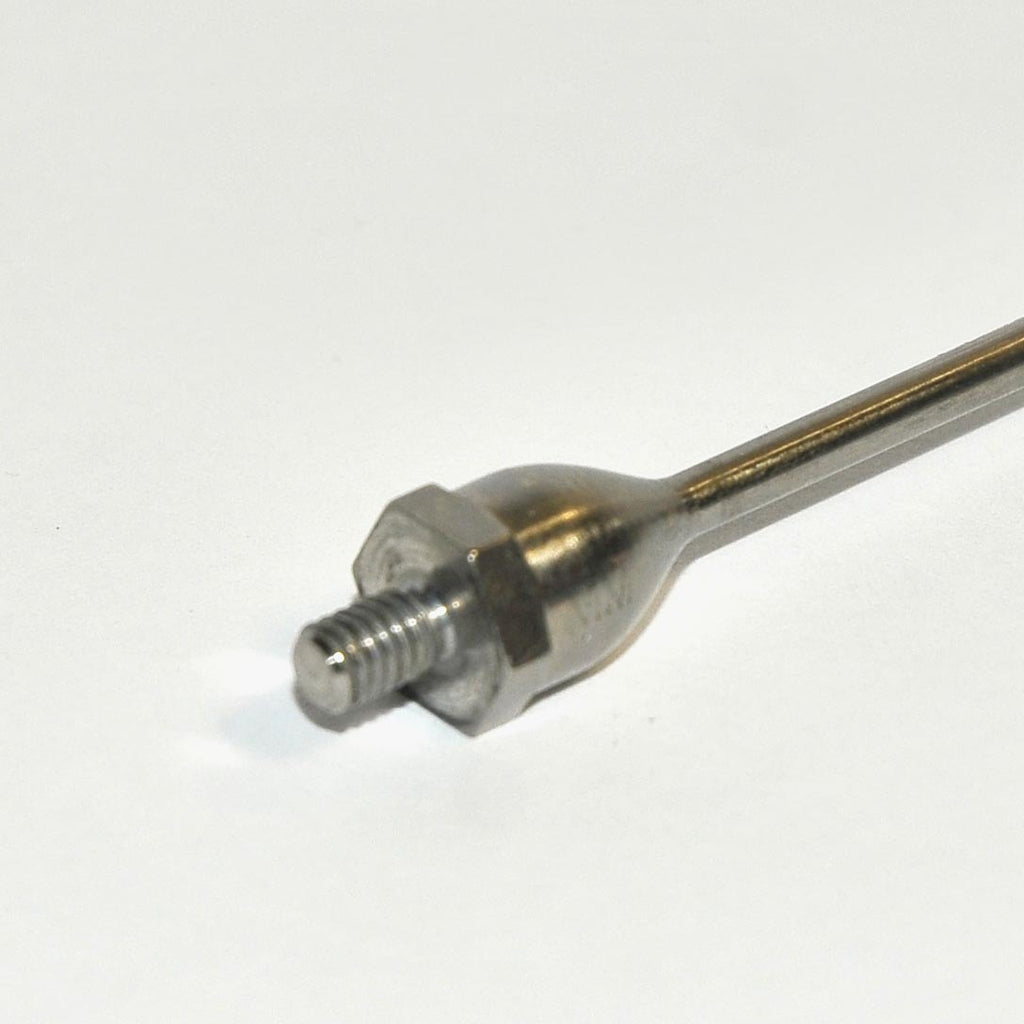 VASER Probe Ultrasonic Metal 3 Groove 1/8" Male Thread 9 1/4" Depth