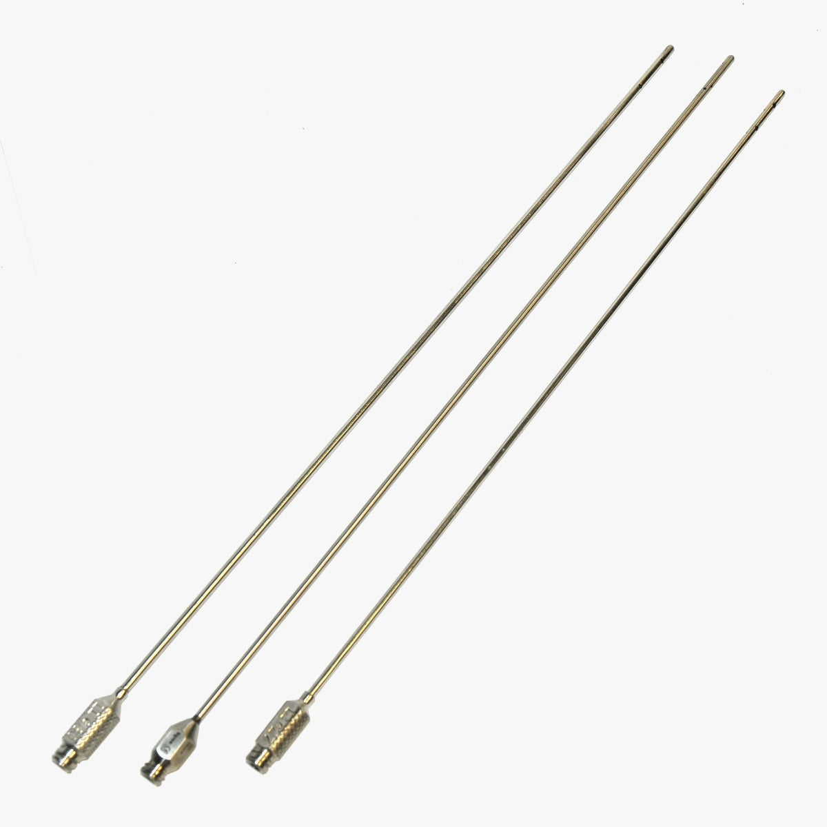 Cannulae SmartLipo Needle Suction Surgical Blunt Luer Lock Type 6-Hole Spiral x3