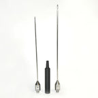 Cannula Handpiece Needles Suction Blunt Tri-Port Cannulae Large Long 3-Hole 2 Pc