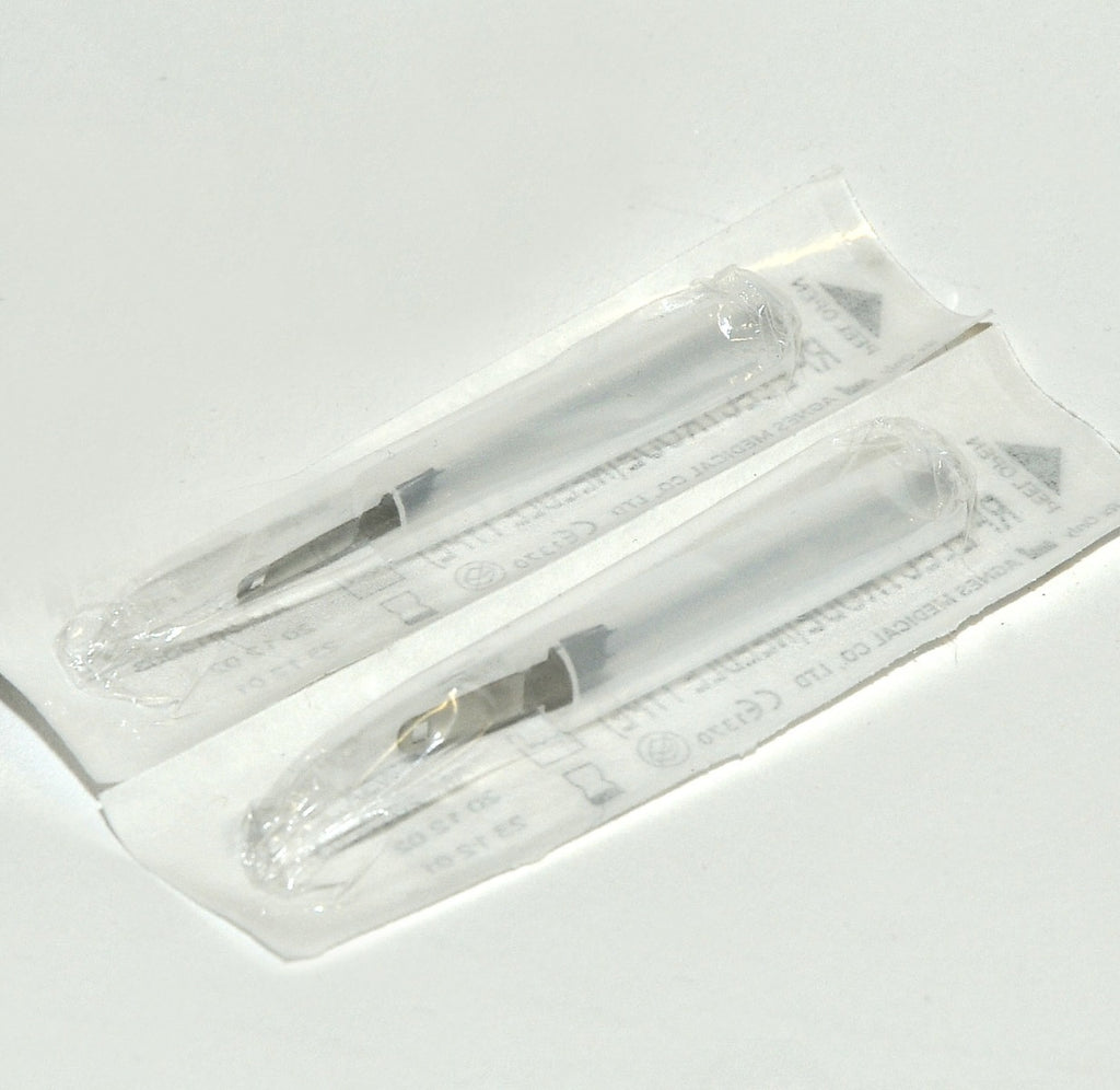 Agnes Medical RF Electrode Needle Type Model GA-W3A Micro-Insulated x2 Pcs