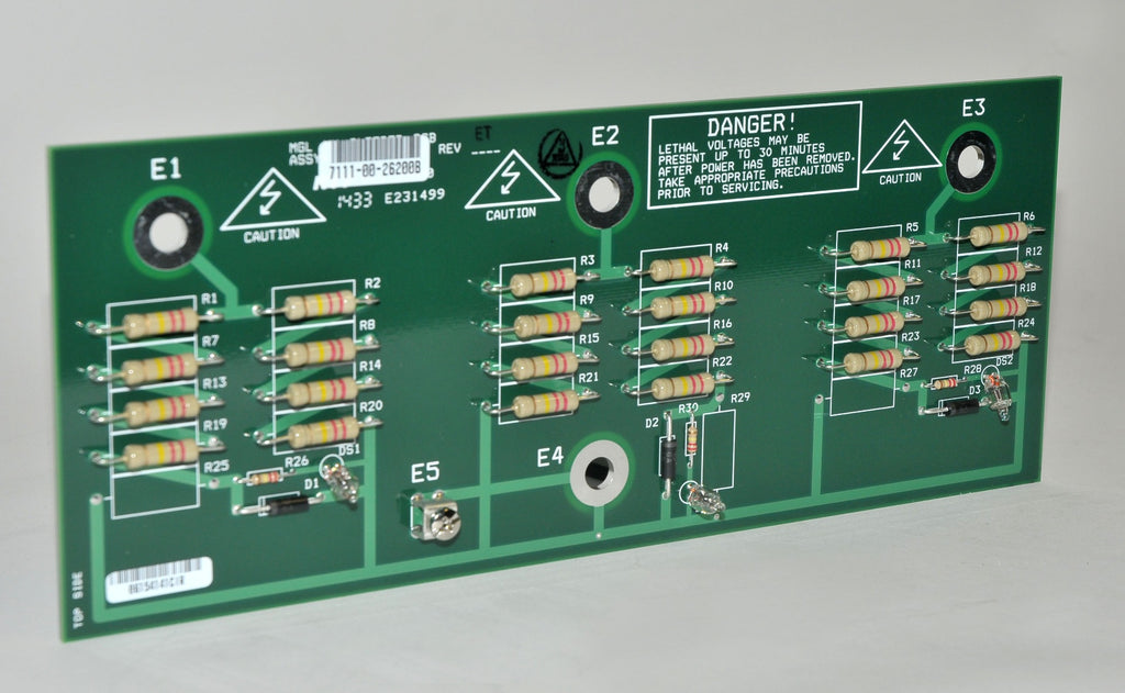 Candela GentleLase Mini Laser MGL PCB Board HV Bleeder Green 7111-00-2620 NEW