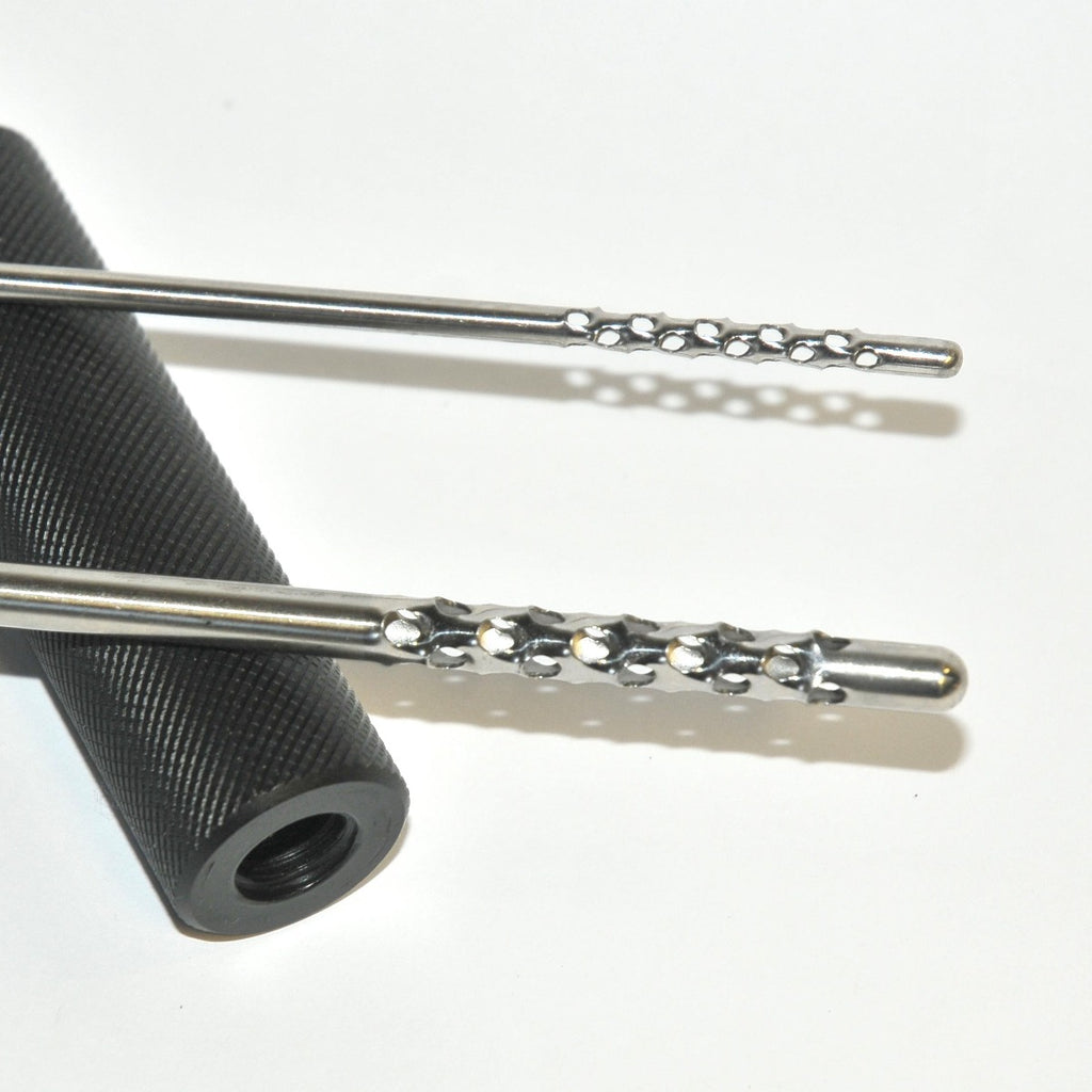 Cannula Handpiece Needle Suction Blunt Multi-Port Cannulae Fat Grafter Large x2