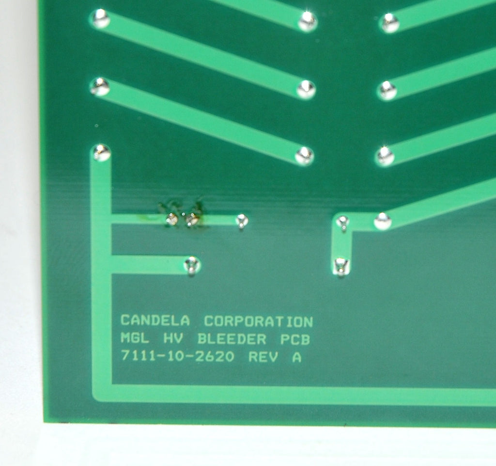 Candela GentleLase Mini Laser MGL PCB Board HV Bleeder Green 7111-00-2620 NEW