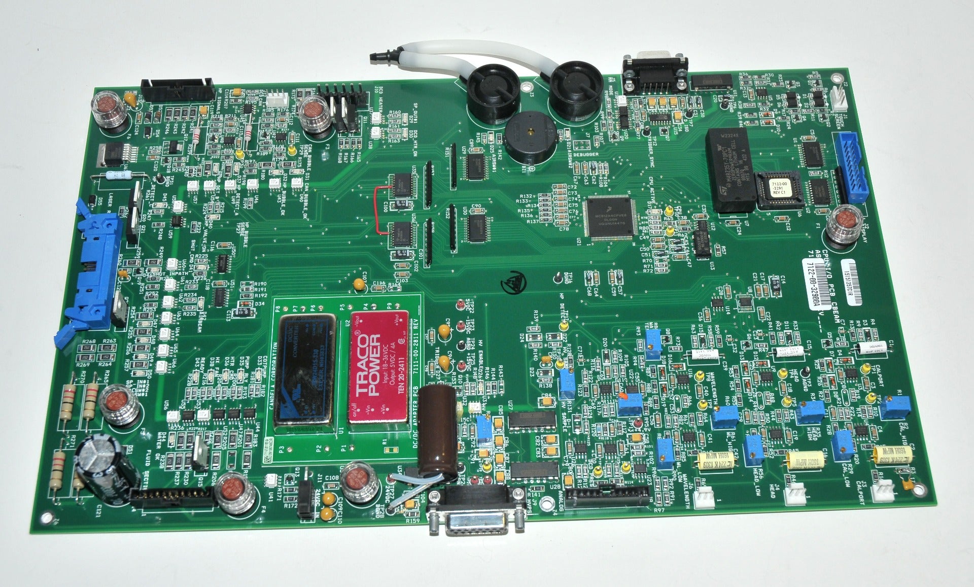 Candela GentleLase Mini Laser CPU I/O PCB Board 7122-00-3290 7111-00-2811 Green