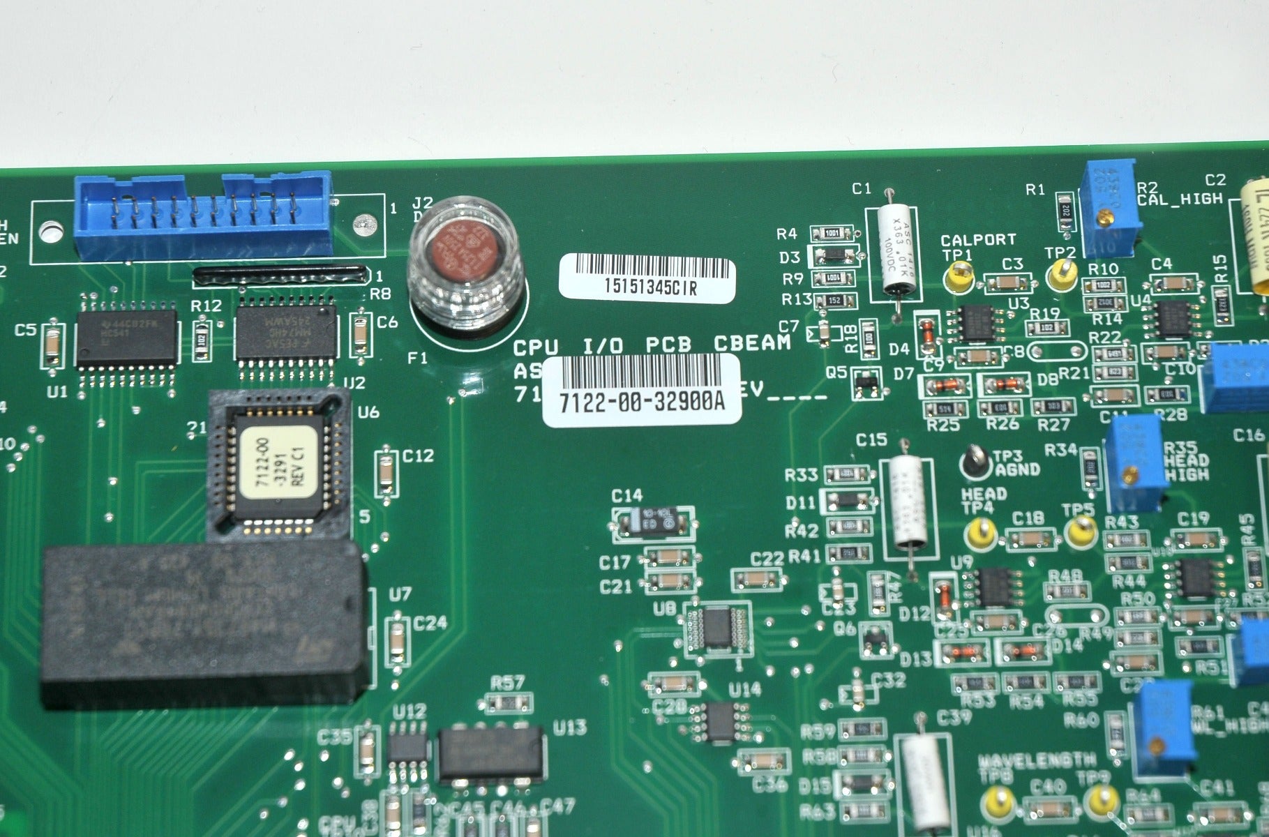 Candela GentleLase Mini MGL Laser CPU I/O PCB Board 7122-00-3290 7111-10-2450