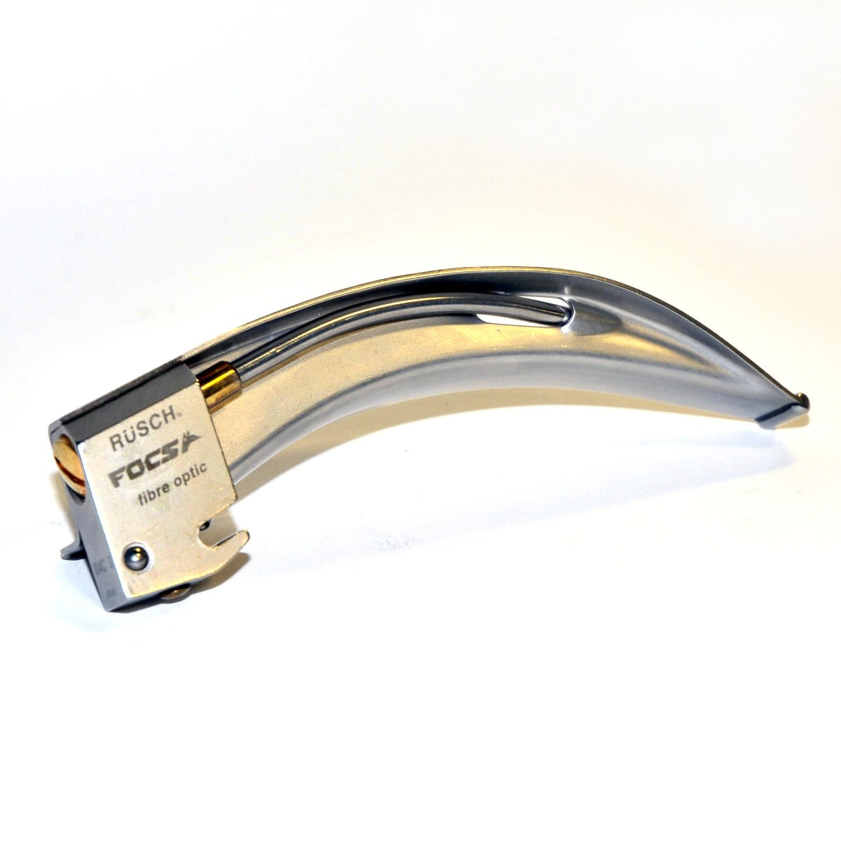 Rusch FOCS Fiber Optic Laryngoscope Blade MAC 3 McIntosh Size #3 PARTS AS IS
