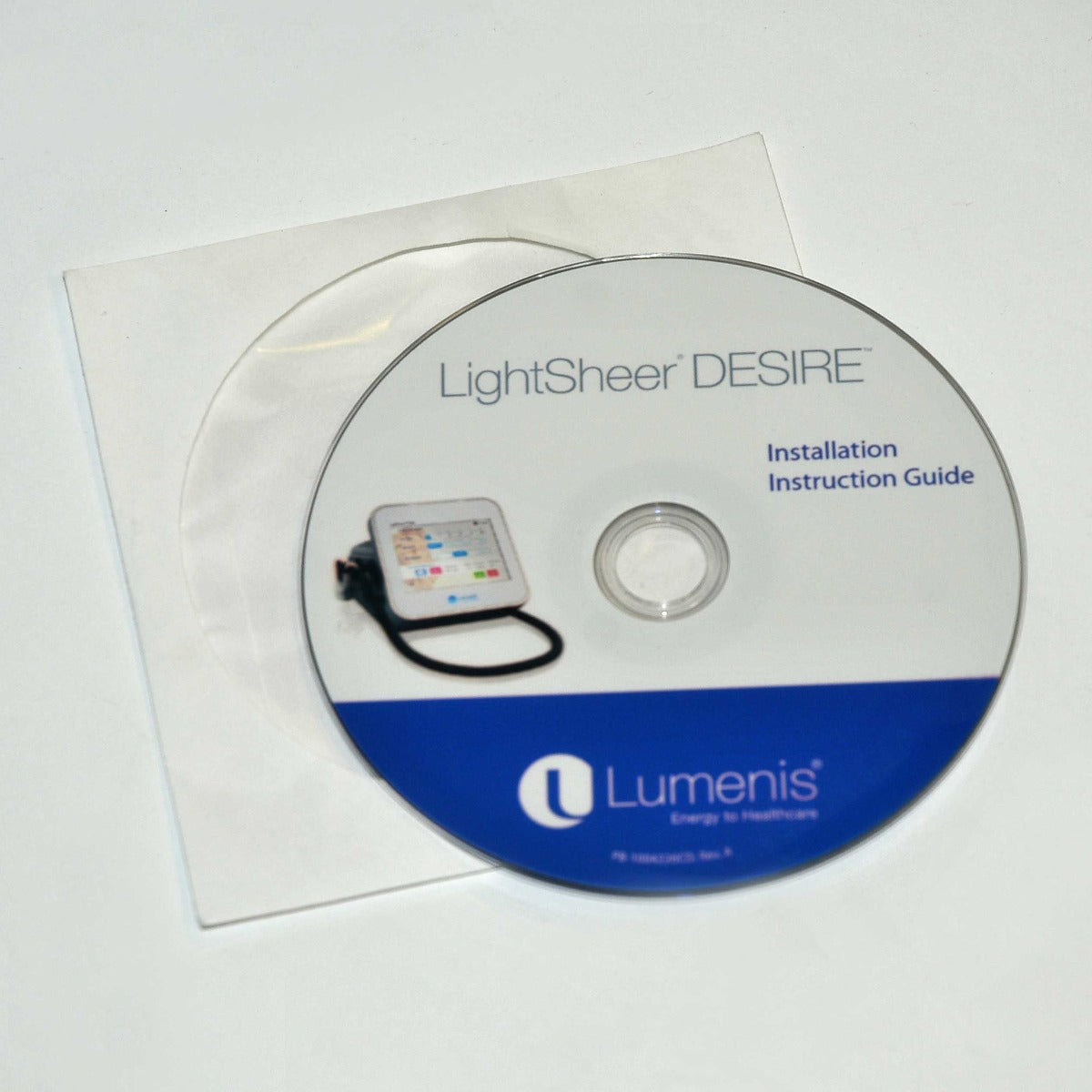 Lumenis LightSheer DESIRE Laser Installation Instruction Guide Install CD