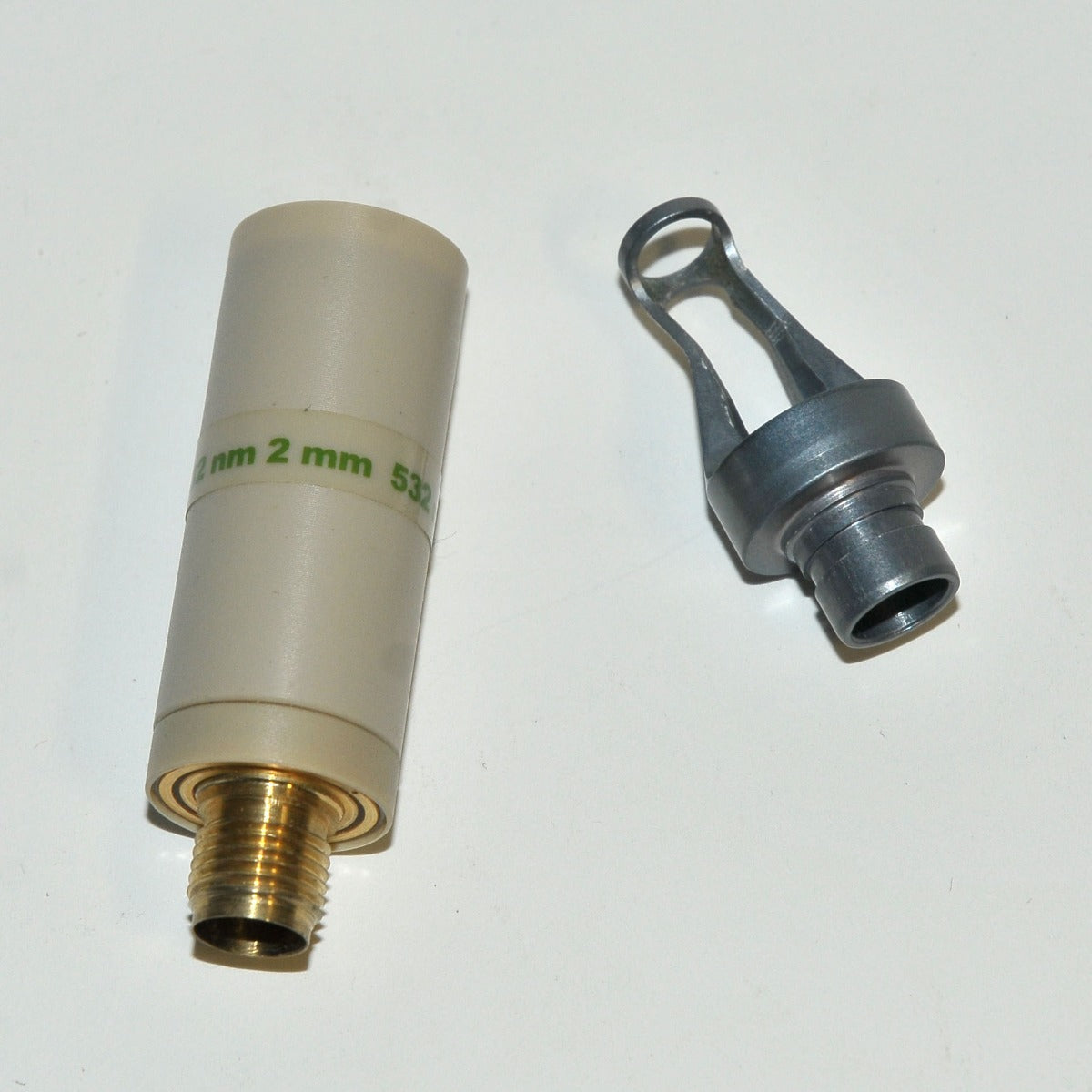 Alma Laser QS Nd YAG Handpiece 2mm 532 nm Spot Green Optic Lens Tip PARTS