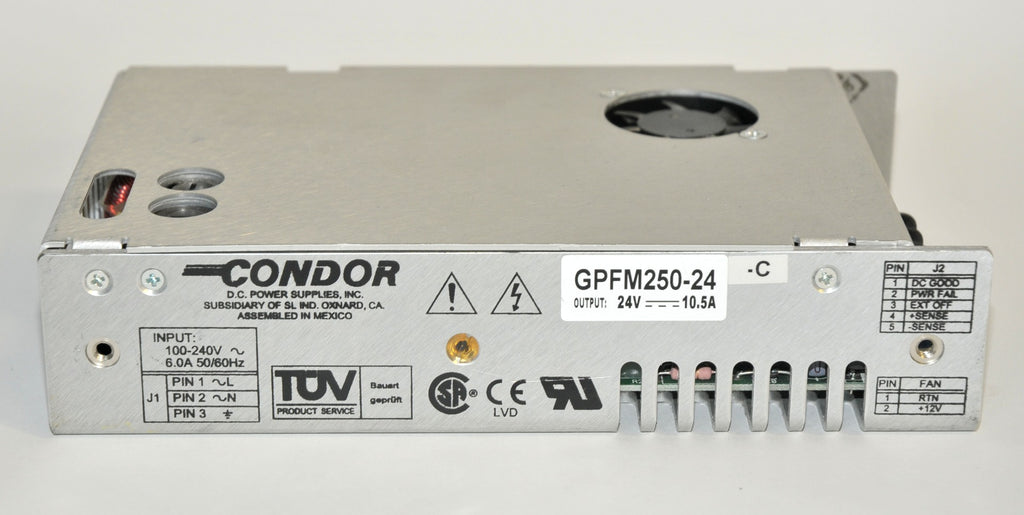 Candela SmoothBeam Laser Power Supply 24 V GPFM250-24 10.5 Amp PARTS