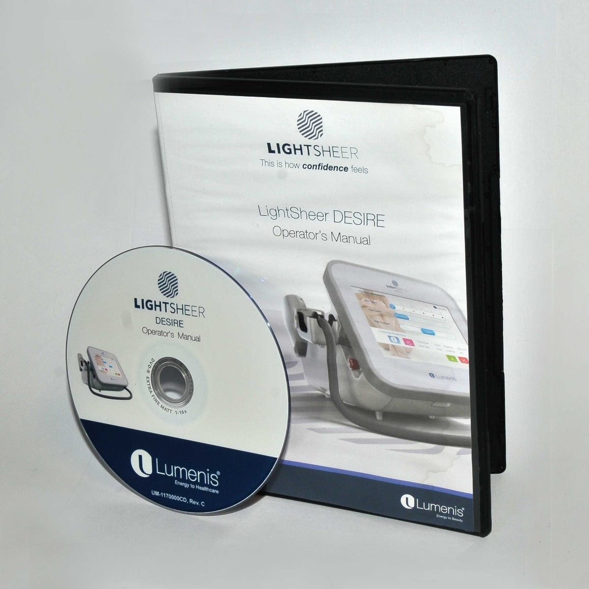 Lumenis LightSheer DESIRE Laser Operator Manual User Guide Hair Removal CD