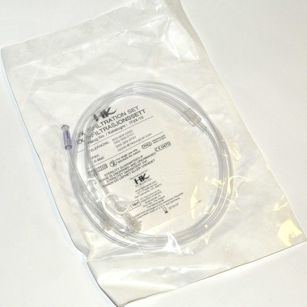 HK Surgical Clear Infiltration Tubing Set Aspiration IT2X-10 Tube Exp: 07-2016