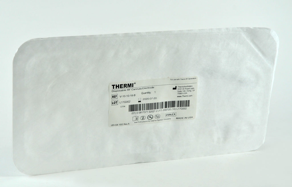 ThermiAesthetics Thermi RF Disposable RadioFrequency Electrode V-10-10-18-B 7/20