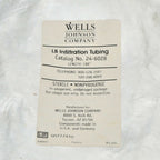 Wells Johnson Company LB Infiltration Tubing 24-6028 15' 8" Clear Tube