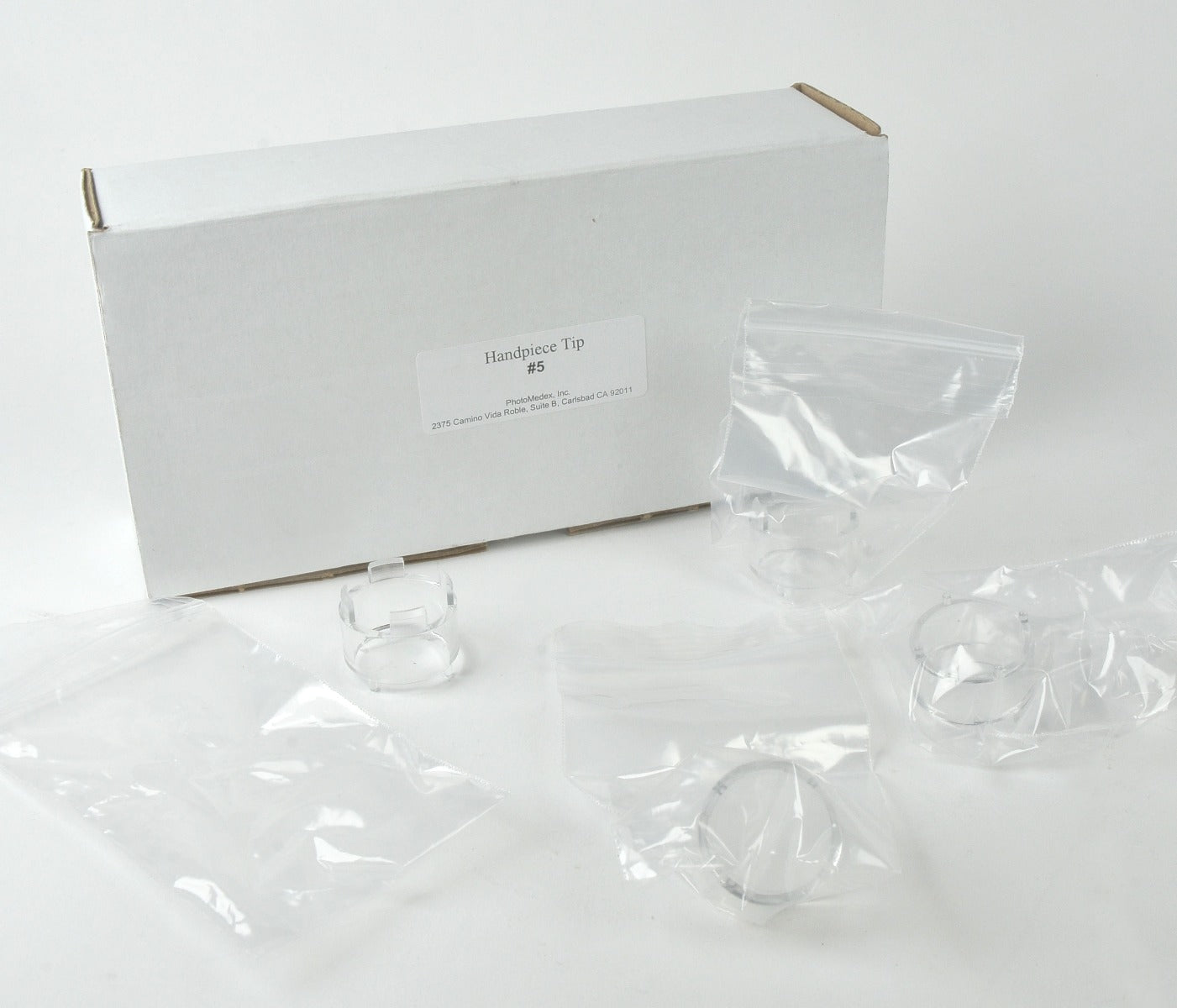 PhotoMedex Excimer Laser Handpiece Plastic Tip #5 (x4 Pcs) Surgical Dermatology