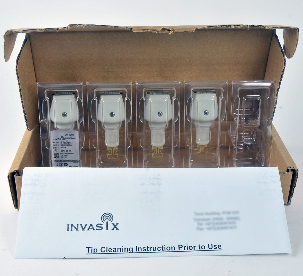 InMode Invasix Fractora RF Microneedling 24-Pin UNCOATED Tips AG602426A (x4) EXP