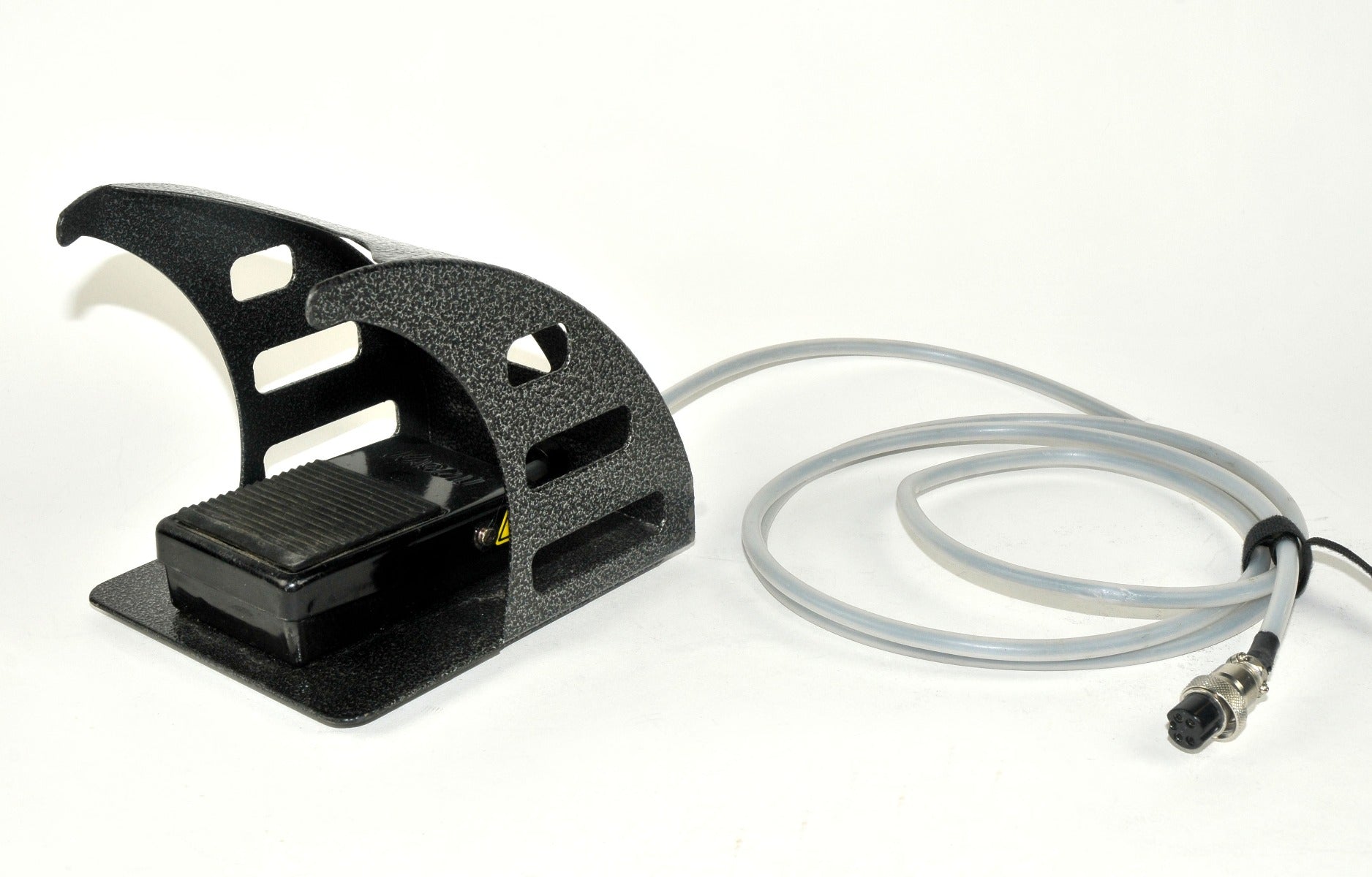 Laser FootSwitch Metal Pedal Electric 5-Pin Female Electrical Connector Threaded